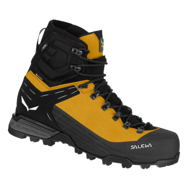 Salewa Ortles Ascent Mid GTX Shoes - Men's Gold/Black 9.5
