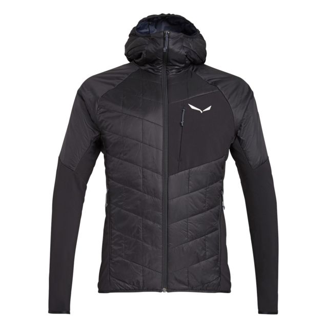 Salewa Ortles Hybrid Tirolwool Celliant Jacket - Men's Black Out Small 00-0000027187-910-S