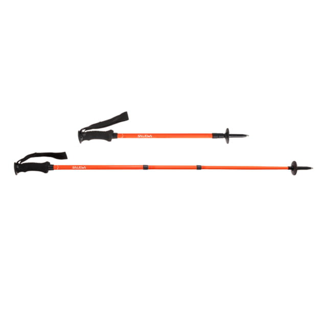 Salewa Puez Aluminum Poles Hot Neon Orange One Size