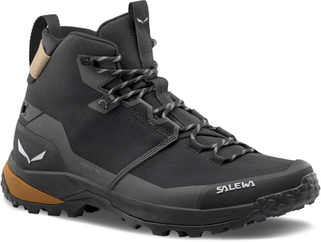 Salewa Puez Mid PTX Hiking Boots - Men's Black/Black 8.5 US
