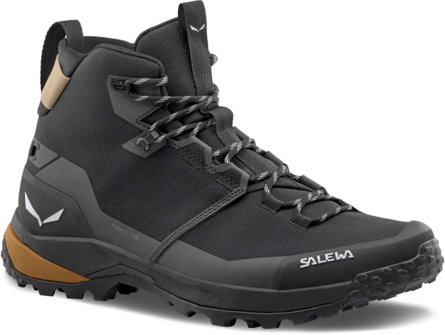 Salewa Puez Mid PTX Hiking Boots - Men's Black/Black 9 US