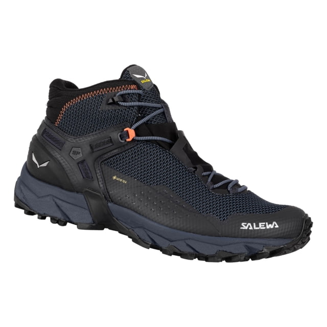Salewa Ultra Flex 2 Mid GTX Hiking Shoes - Men's Black Out/Red Orange 11.5