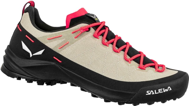 Salewa Wildfire Canvas Hiking Shoes - Women's Oatmeal/Black 6