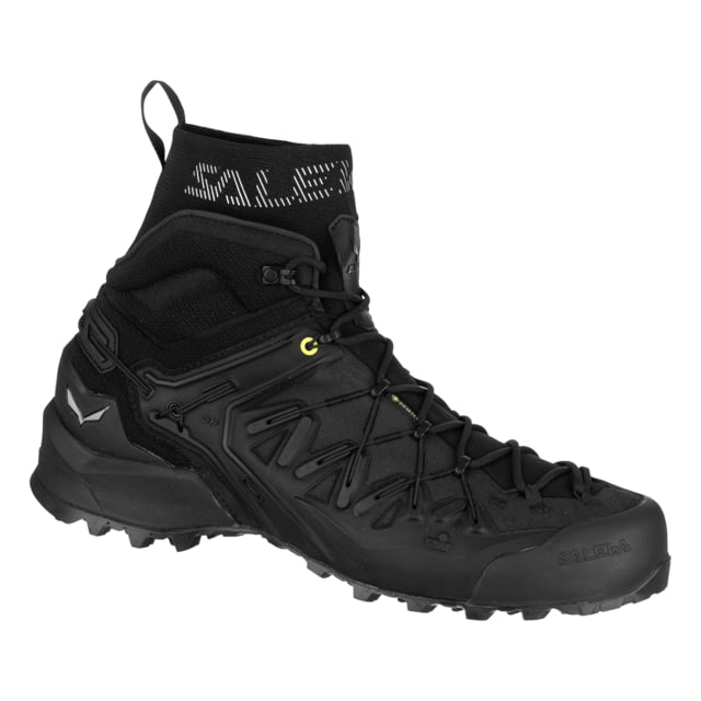 Salewa Wildfire Edge Mid GTX Climbing Shoes - Men's Black/Black 14