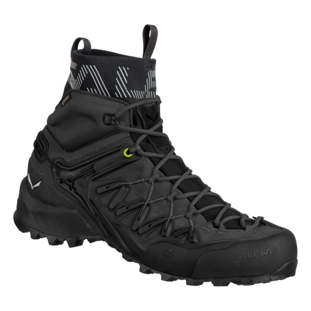 Salewa Wildfire Edge Mid GTX Climbing Shoes - Men's Black/Black 12.5