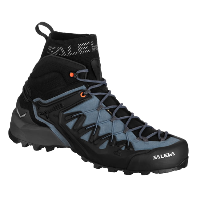 Salewa Wildfire Edge Mid GTX Climbing Shoes - Men's Java Blue/Onyx 12.5