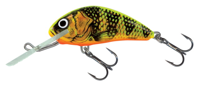 Salmo Hornet 4 1-5/8in 1/16oz Floating Gold Fluro Perch