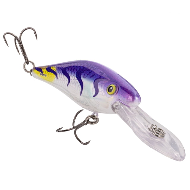 Salmo Salmo Rattlin Executor SDR 70 Crankbaits Holographic Purple Tiger 7.5cm/2.75in