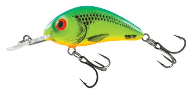 Salmo Rattlinft Hornet 3.5 1 3/8in 1/16oz Floating Chartreuse Blue