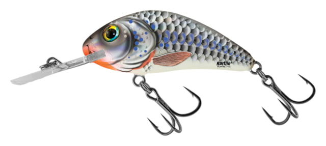 Salmo Rattlinft Hornet 4.5 1-3/4in 3/16oz Floating Silver Holographic Shad