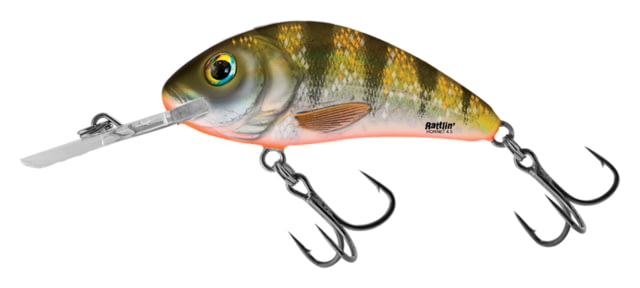 Salmo Rattlinft Hornet 4.5 1-3/4in 3/16oz Floating Yellow Holographic Perch