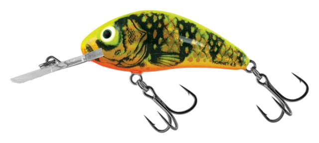 Salmo Rattlinft Hornet 5.5 2-1/8in 3/8oz Floating Gold Fluorescent Perch
