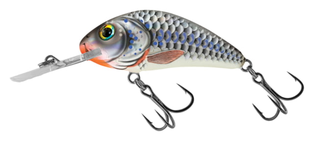 Salmo Rattlinft Hornet 5.5 2-1/8in 3/8oz Floating Silver Holographic Shad