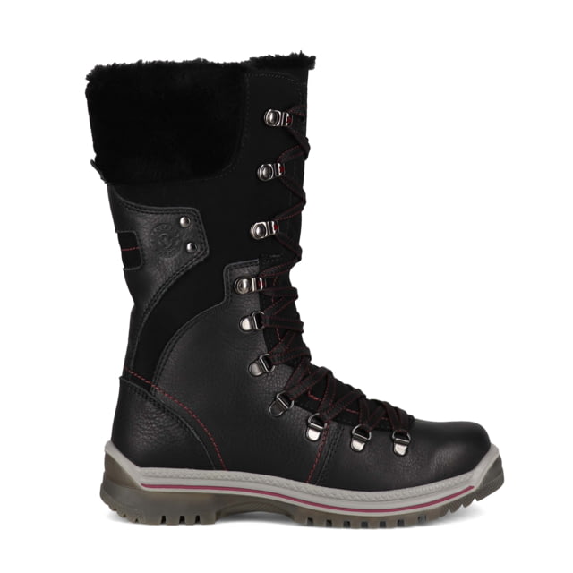 Santana Canada Marlowe High Shaft Winter Boots - Women's Black/Burgundy 9 MARLOWEBLACK / BURGUNDY9