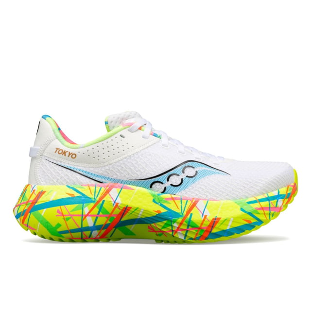 Saucony Kinvara Pro Shoes - Men's White/Citron 11.5 Medium