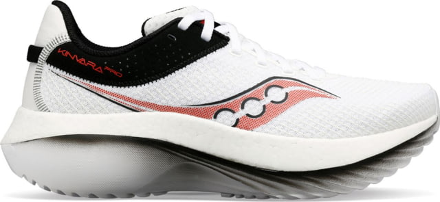 Saucony Kinvara Pro Shoes - Men's White/Infrared 11.5 Medium