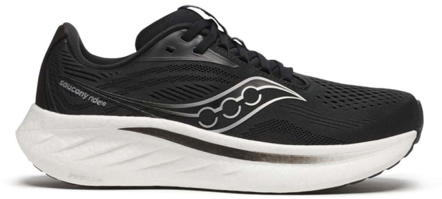 Saucony Saucony Ride 18 - Women's Black/White 8