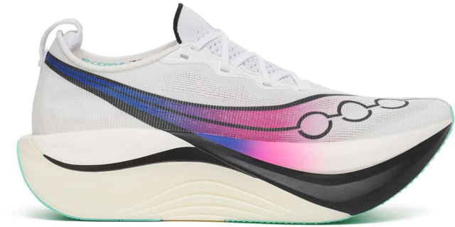 Saucony Endorphin Zenith Running Shoes White/Laser 5