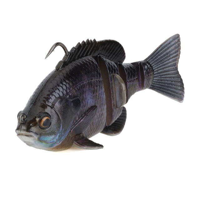 Savage Gear 3D Bluegill RTF Swim Soft Bait Pack of 1 4in Black Gill
