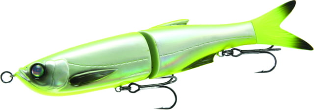 Savage Gear 3D Jointed Glide Swimmer Slow Sinking Chartreuse Flash 5 1/4in 1oz