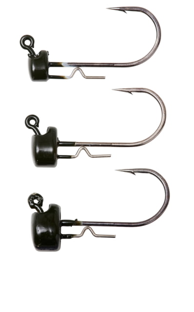 Savage Gear SG Ned Head Jig Head 1/0 Hook Black 1/8oz 4 Pieces