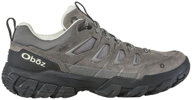 Oboz Sawtooth X Low B-DRY Shoes - Women's Wide Hazy Gray 6.5  Gray-Wide-6.5