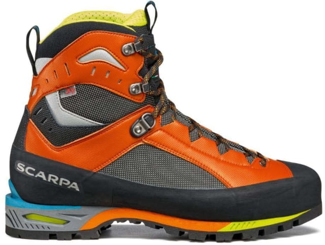 Scarpa Charmoz HD Mountaineering Shoes - Men's Shark/Orange 40.5