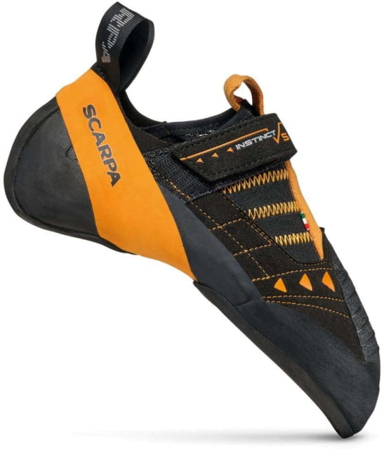 DEMO Scarpa Instinct VS Climbing Shoes Black/Orange 43.5