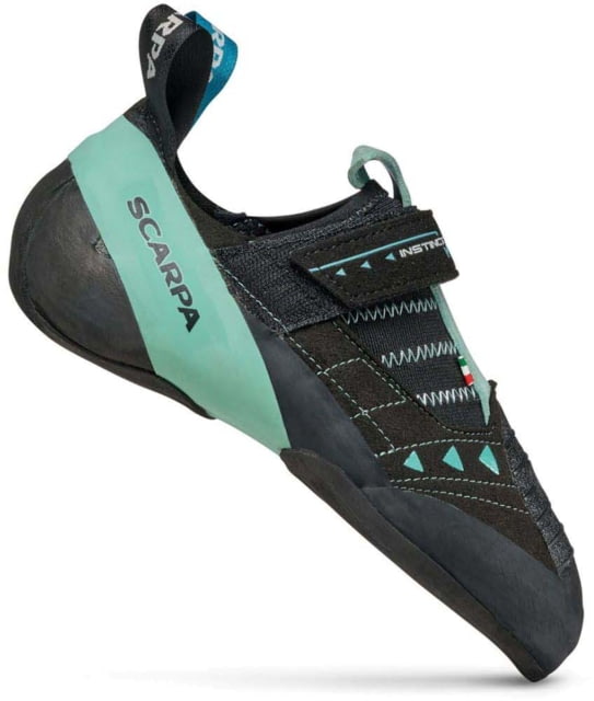 Scarpa Instinct VS Climbing Shoes - Women's Black/Aqua 38.5