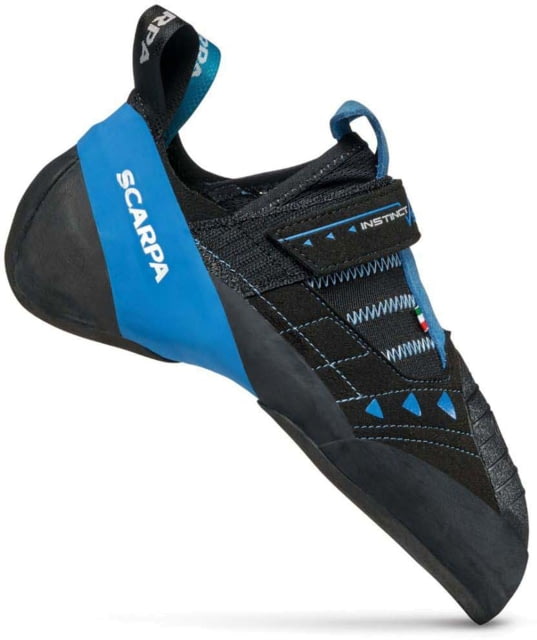 Scarpa Instinct VSR Climbing Shoes Black/Azure 39.5