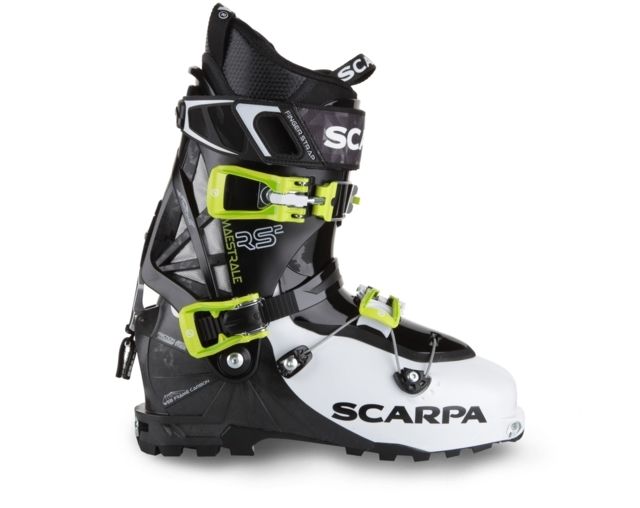 DEMO Scarpa Maestrale RS Alpine Touring Boot - Men's White/Black/Azure 27