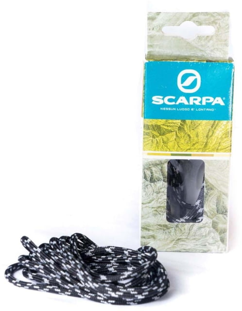 Scarpa Replacement Shoe Laces - Climbing Black/Grey 150