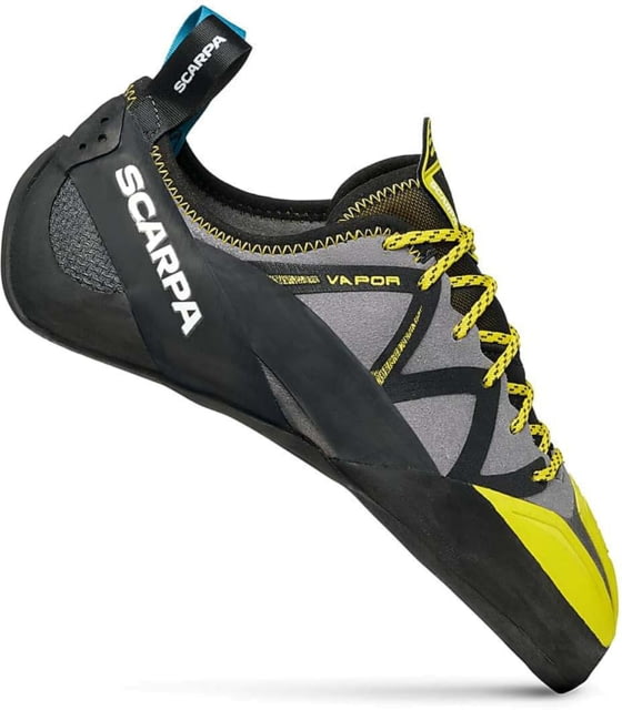 Scarpa Vapor Climbing Shoes - Mens Smoke/Yellow 43.5