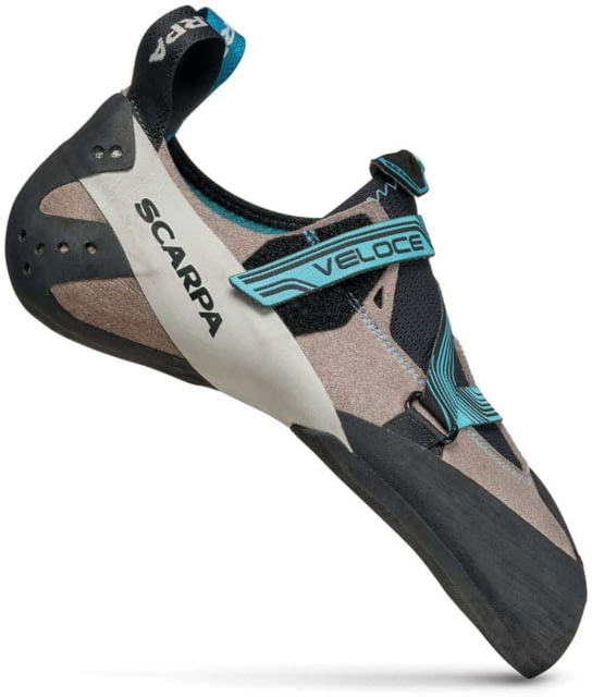 Scarpa Veloce Climbing Shoes - Women's Light Grey/Maldive 36 Euro