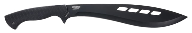 Schrade Decimate Kukri Fixed Knife 3CR Steel Rubberized Handle