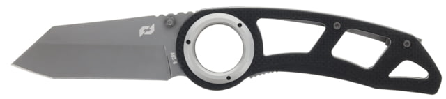 Schrade Schrade Torsion Clear Folding Knife 3in Tanto G-10 Composite Handle Stainless Steel Blade Black Matte