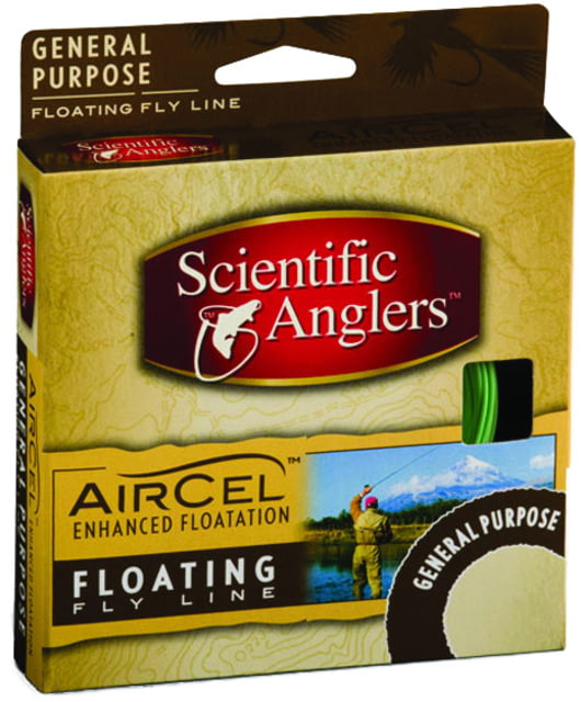 Scientific Anglers AirCel L-5-F Floating Fly Line Level Light Green