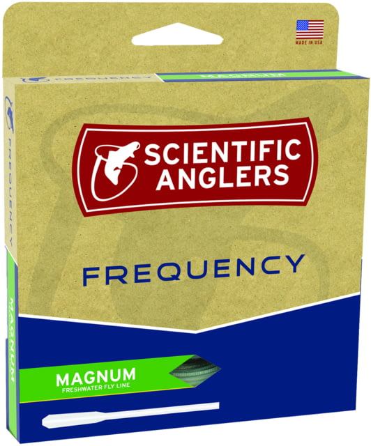 Scientific Anglers Frequency Fly Line Magnum w/Loop Potic Green WF-6-F with Loop