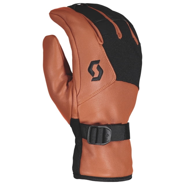 SCOTT Explorair Spring Gloves Dark Grey/Burnt Orange Small