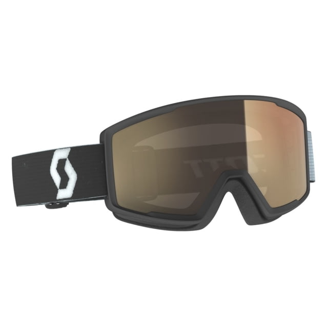 SCOTT Factor pro LS Goggle Team White/Black/Light Sensitive Bronze Chrome