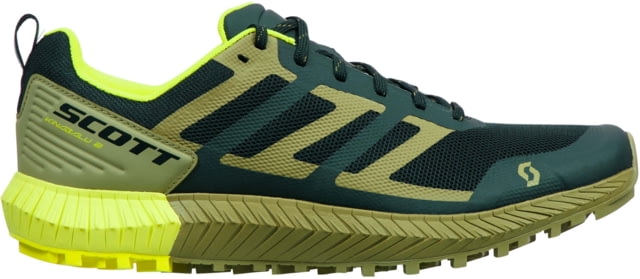 SCOTT KinabAlu 2 Shoes - Mens Mud Green/Yellow 9 9