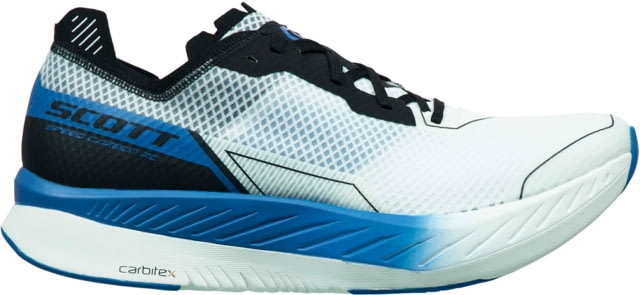 SCOTT Speed Carbon RC Shoes - Mens White/Storm Blue 8.5