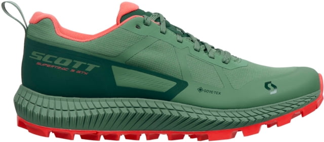 SCOTT Supertrac 3 GTX Shoes - Womens Frost Green/Coral Pink 7