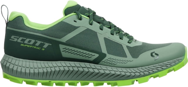 SCOTT Supertrac 3 Shoes - Mens Smoked Green/Frost Green 8.5