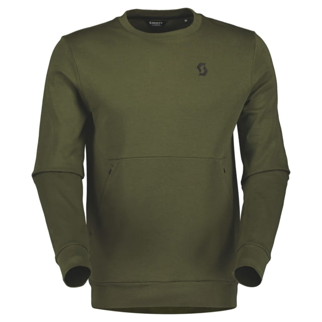 SCOTT Tech Crewneck Sweater – Men’s Extra Large Fir Green
