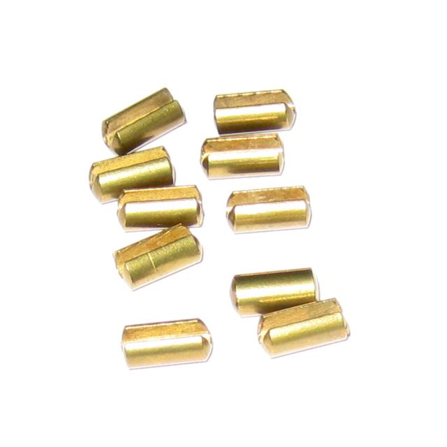 Scotty  Release Clip Locators Slotted Brass 10 Pack