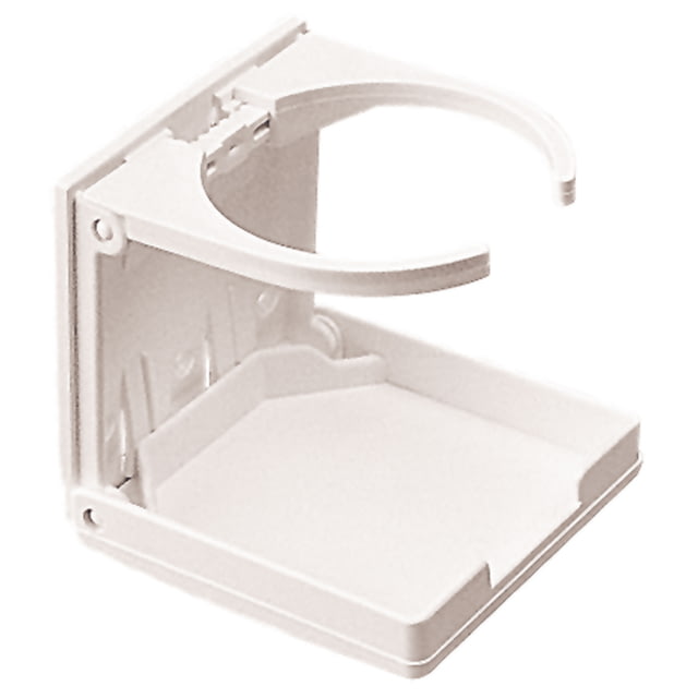 Sea-Dog Adjustable Folding Drink Holder White