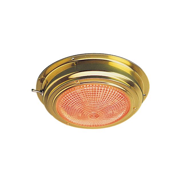 Sea-Dog Brass LED Day/Night Dome Light 5 Lens