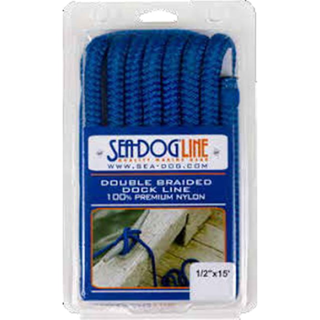 Sea-Dog Premium Double Braided Nylon Bulk Cordage - 1/2in x 600' Navy