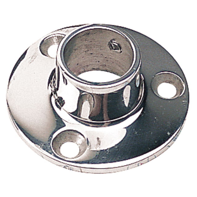 Sea-Dog Round Base Rail Fitting - 90 deg Low